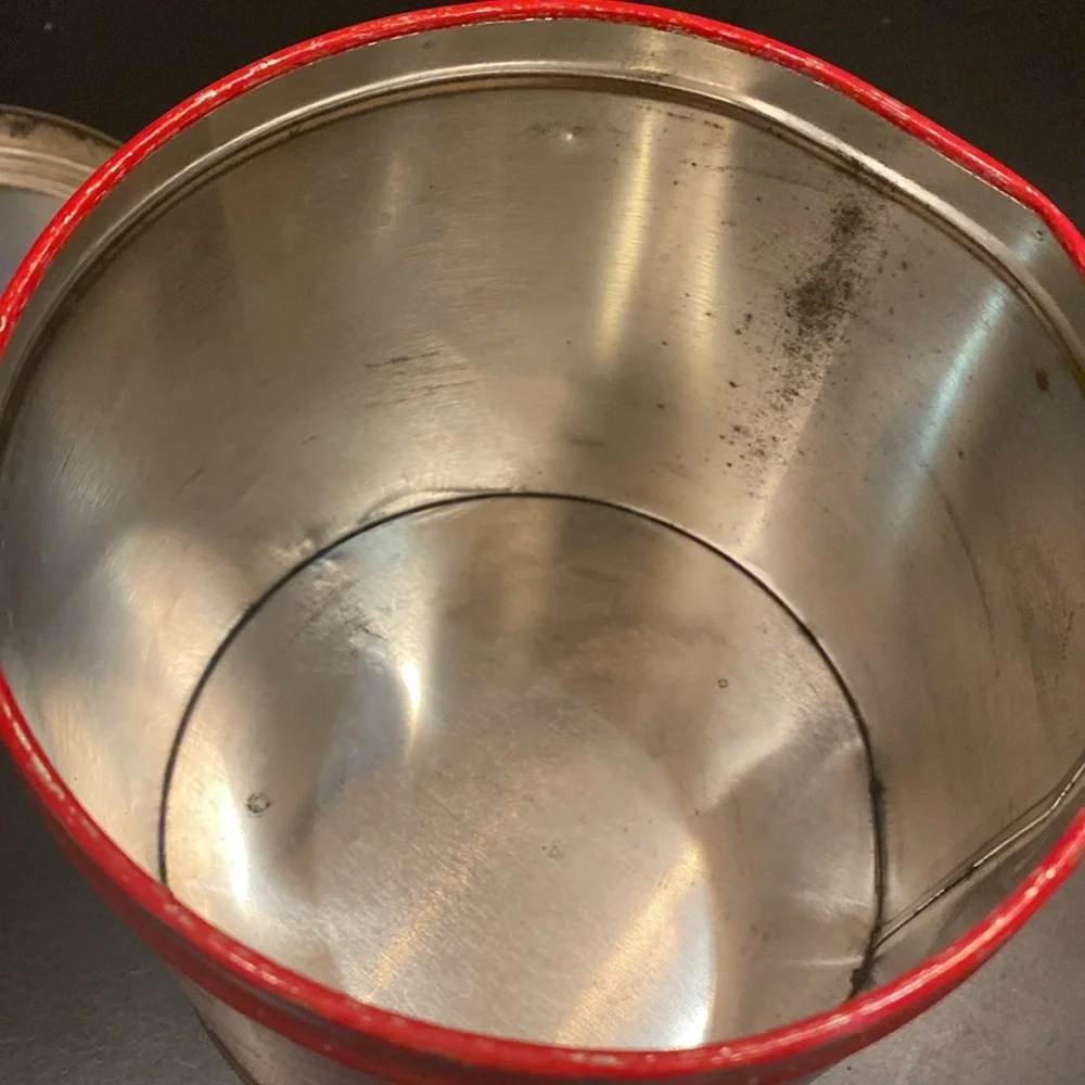 VTG Nabisco Ritz Crackers tin collectible kitchen storage 6”